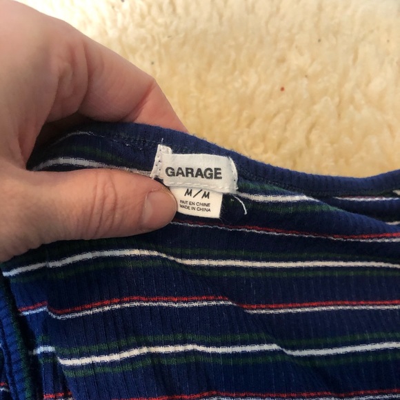 Garage long sleeve crop top - Picture 2 of 2